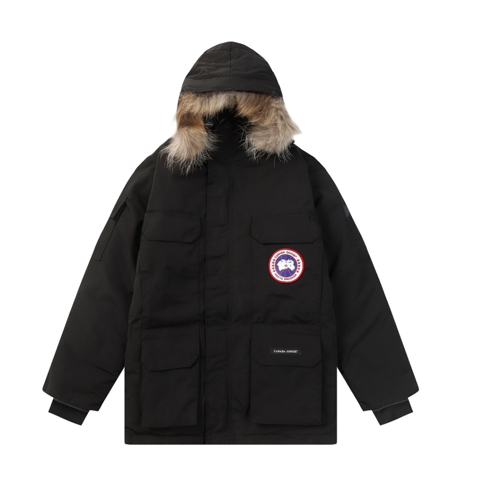 Canadian Goose Hooded Down Jacket - Gem